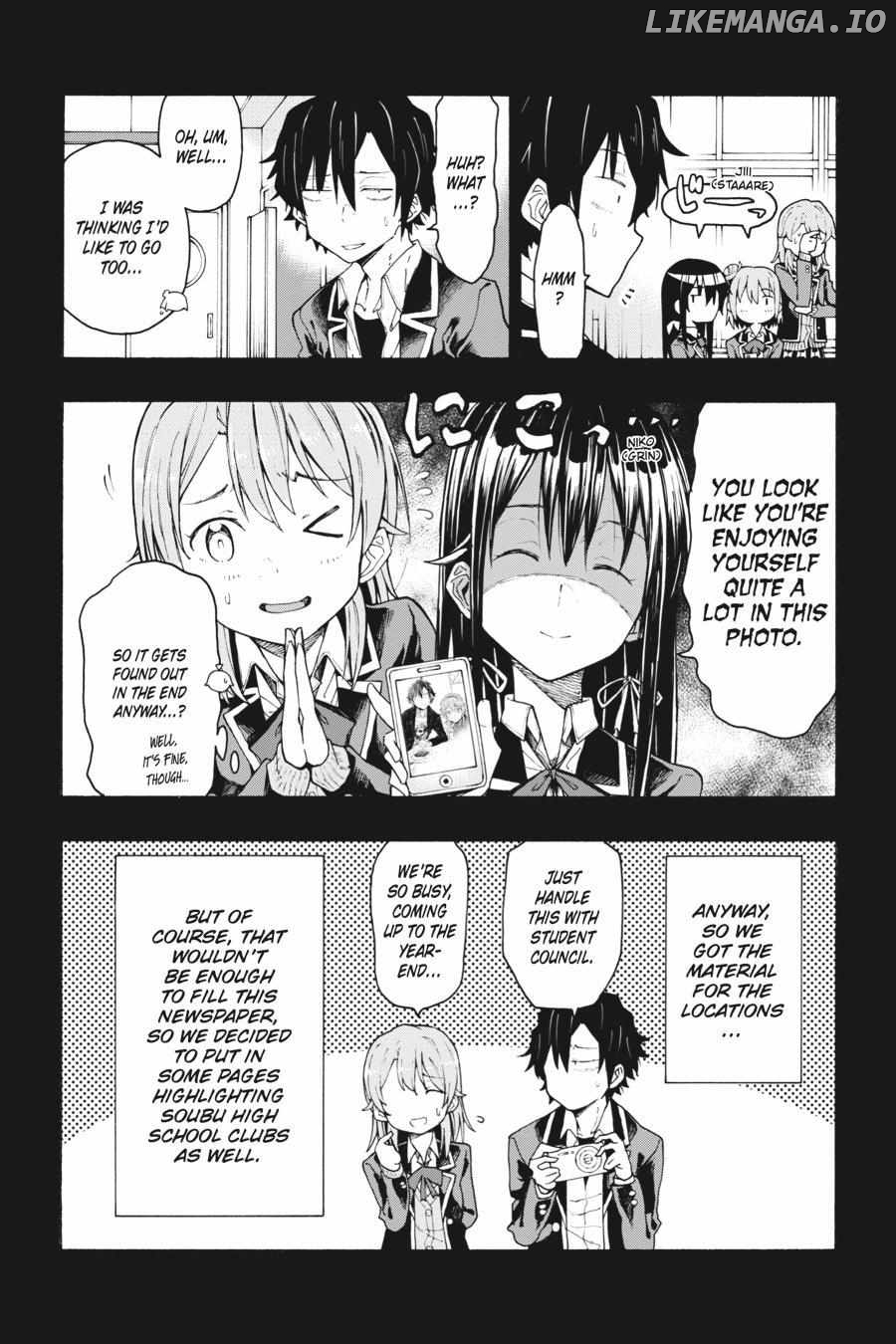 Yahari Ore no Seishun Love Come wa Machigatteiru @comic Chapter 72 - page 6