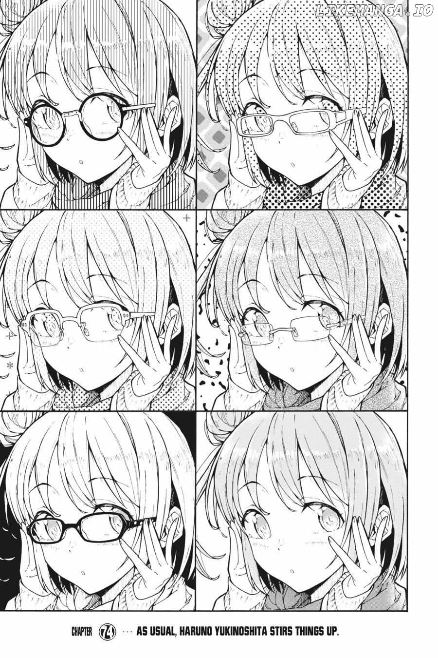 Yahari Ore no Seishun Love Come wa Machigatteiru @comic Chapter 74 - page 1