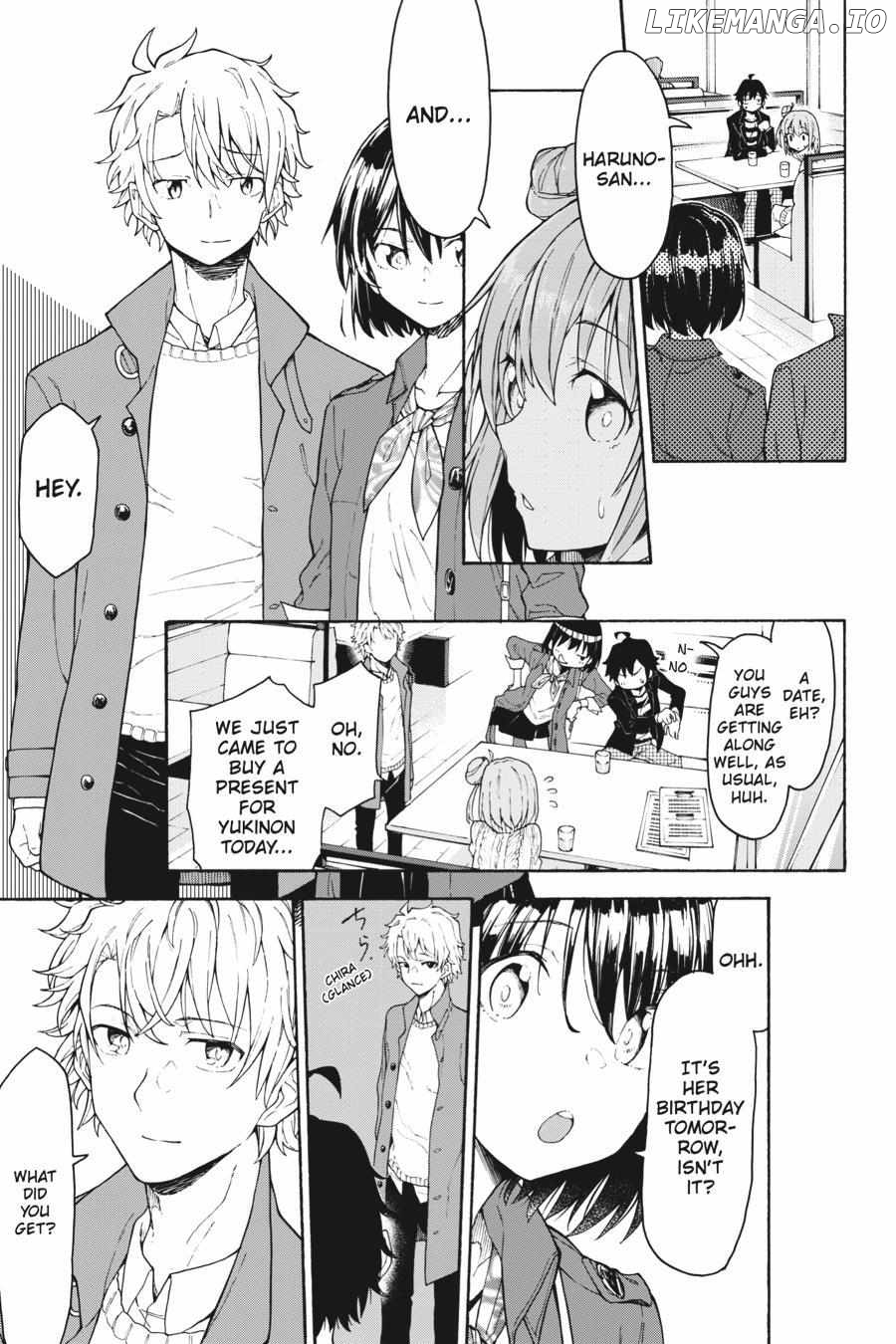Yahari Ore no Seishun Love Come wa Machigatteiru @comic Chapter 74 - page 15