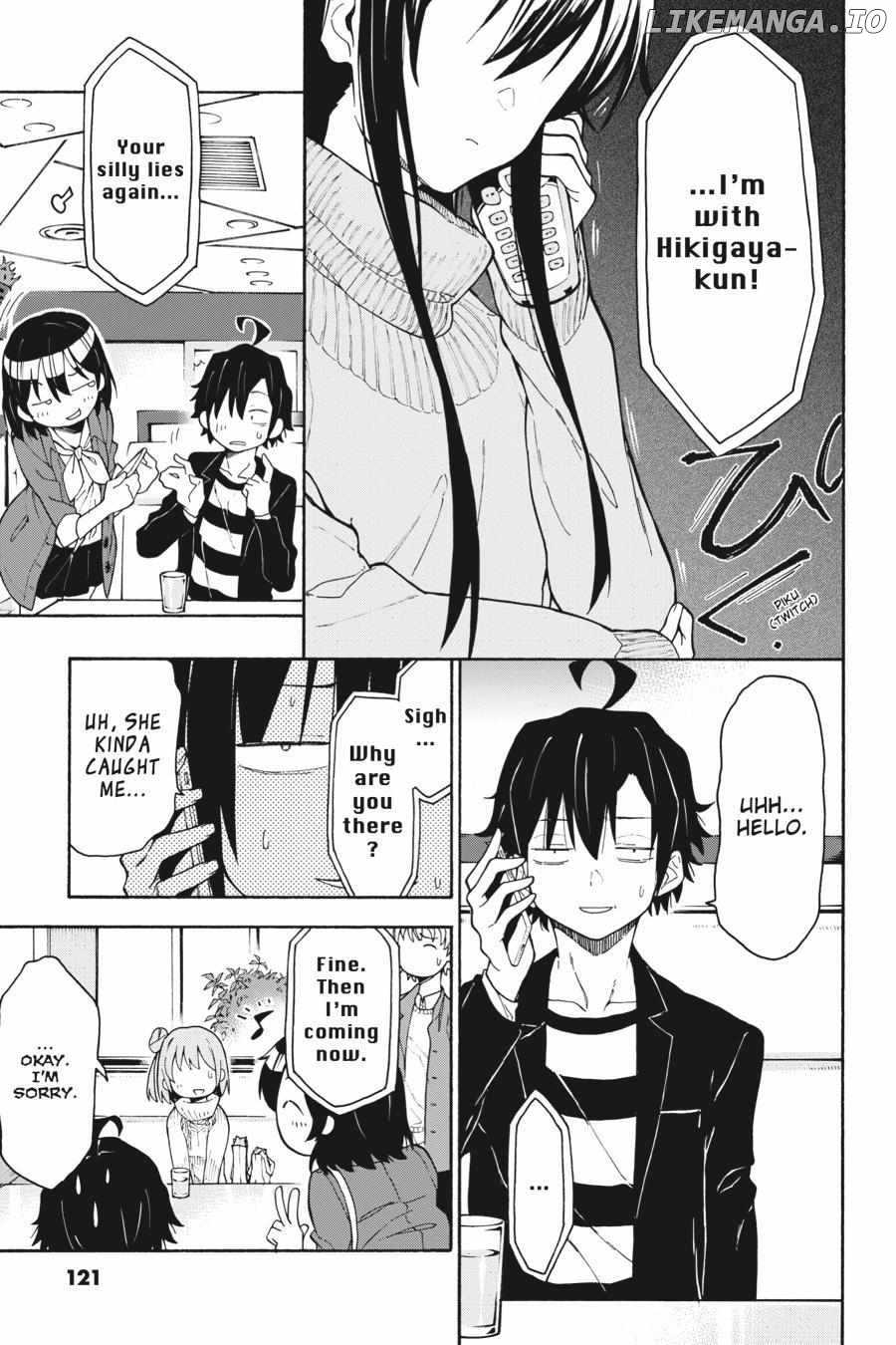 Yahari Ore no Seishun Love Come wa Machigatteiru @comic Chapter 74 - page 17
