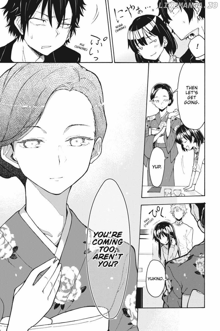 Yahari Ore no Seishun Love Come wa Machigatteiru @comic Chapter 74 - page 27