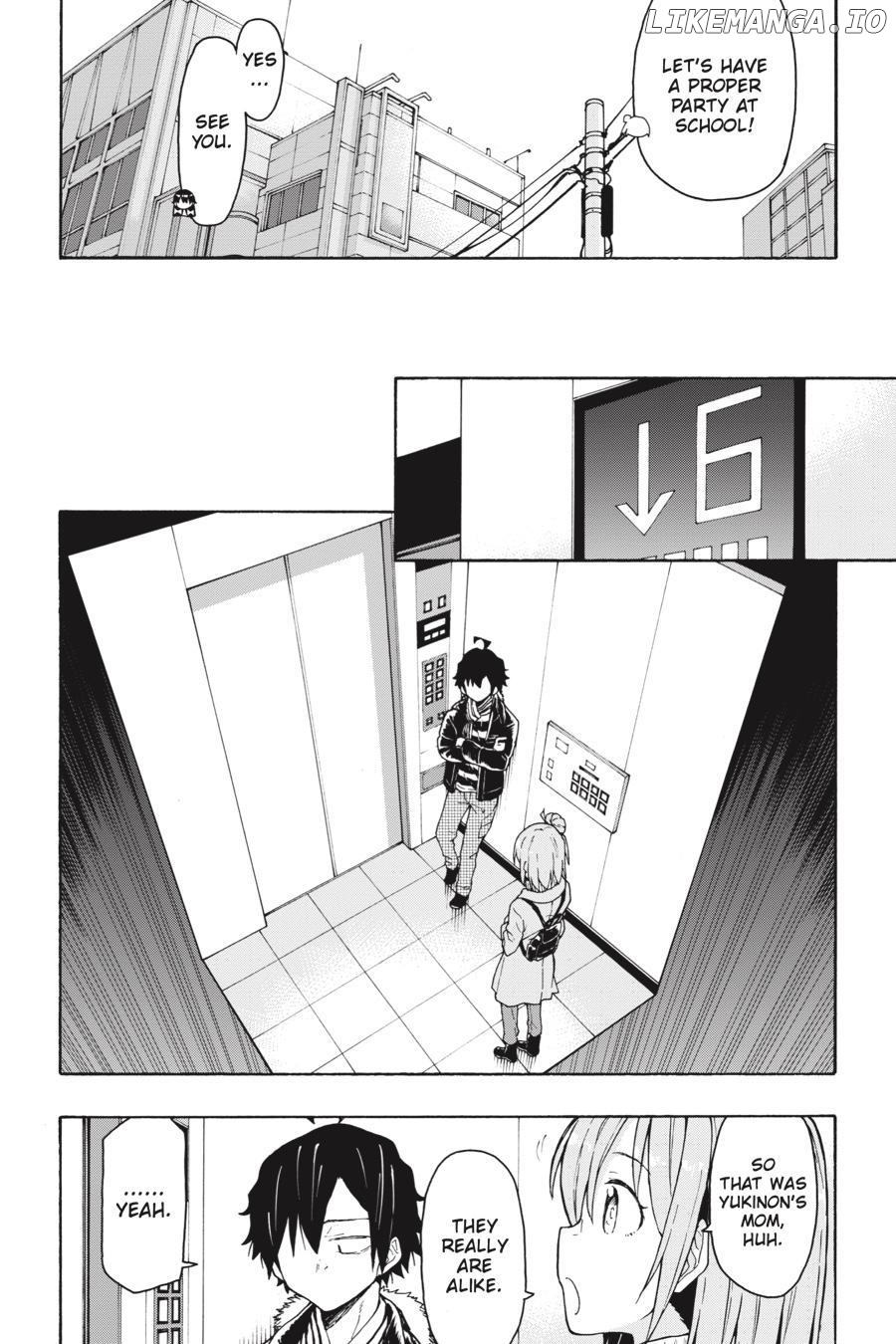 Yahari Ore no Seishun Love Come wa Machigatteiru @comic Chapter 74 - page 32