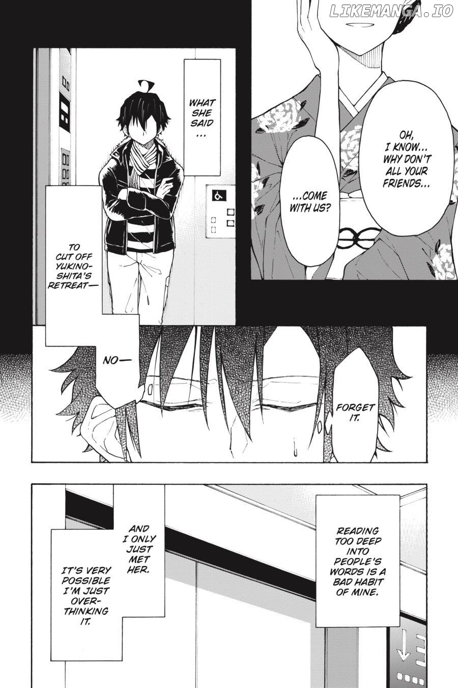 Yahari Ore no Seishun Love Come wa Machigatteiru @comic Chapter 74 - page 34