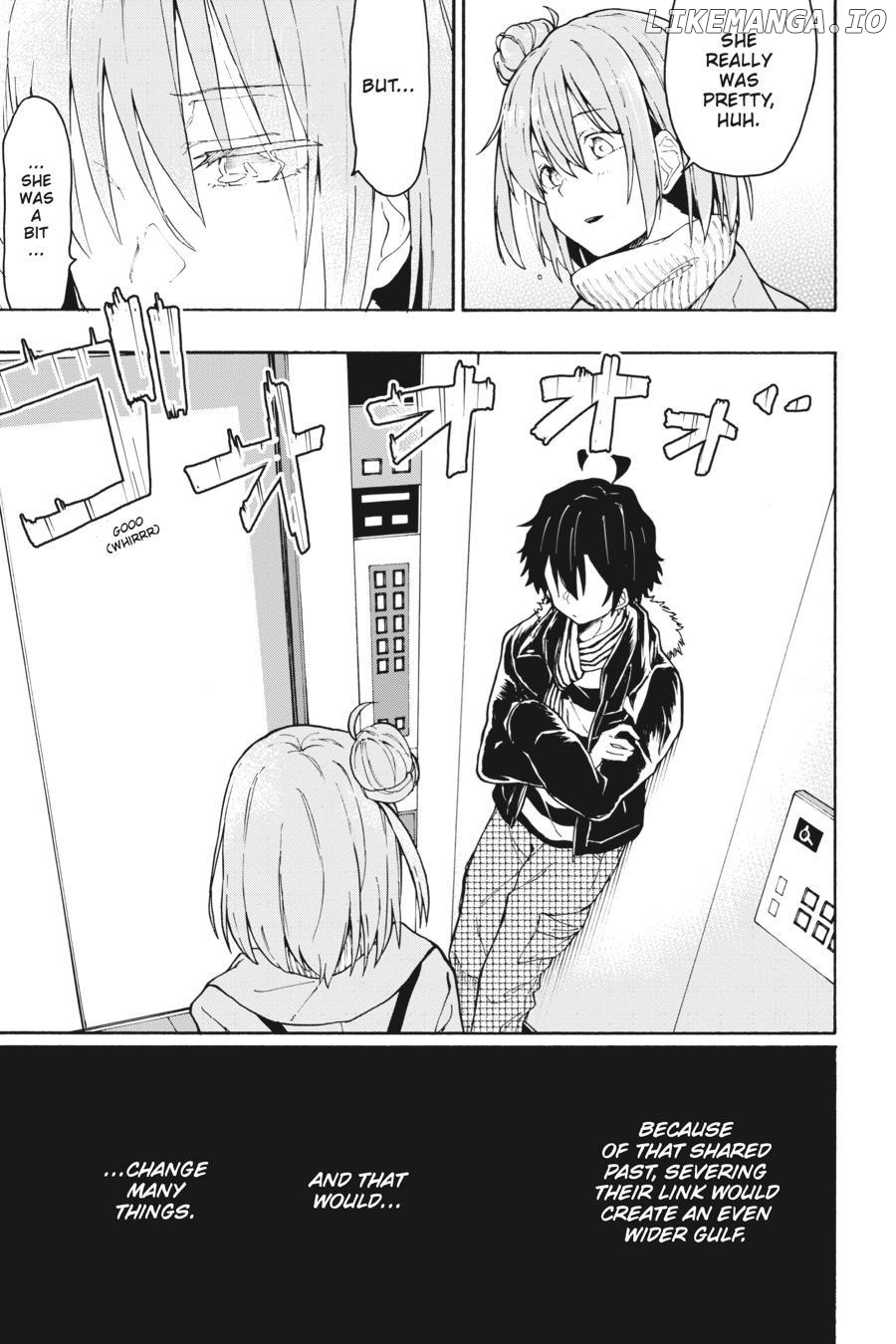 Yahari Ore no Seishun Love Come wa Machigatteiru @comic Chapter 74 - page 35