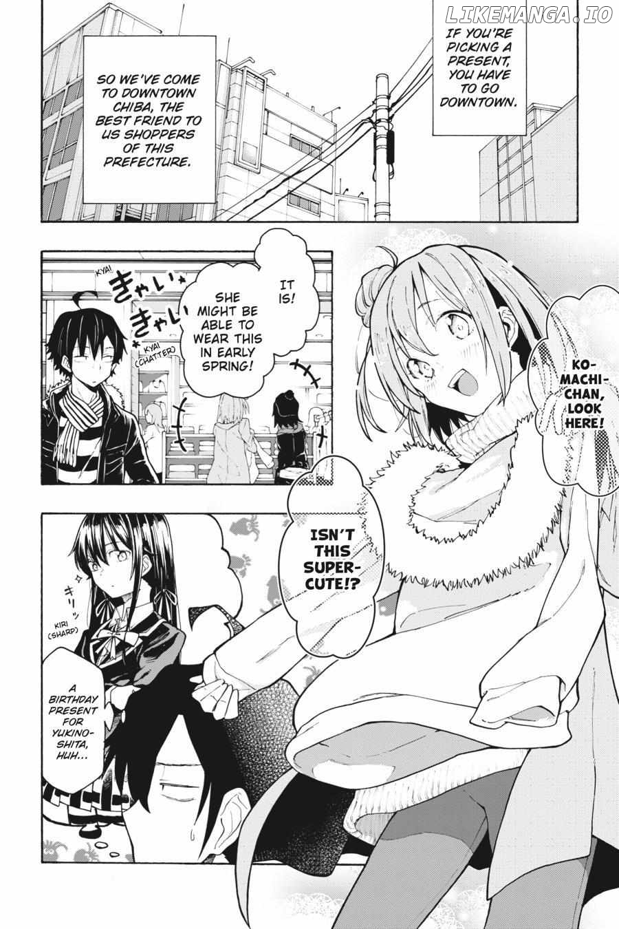Yahari Ore no Seishun Love Come wa Machigatteiru @comic Chapter 74 - page 4