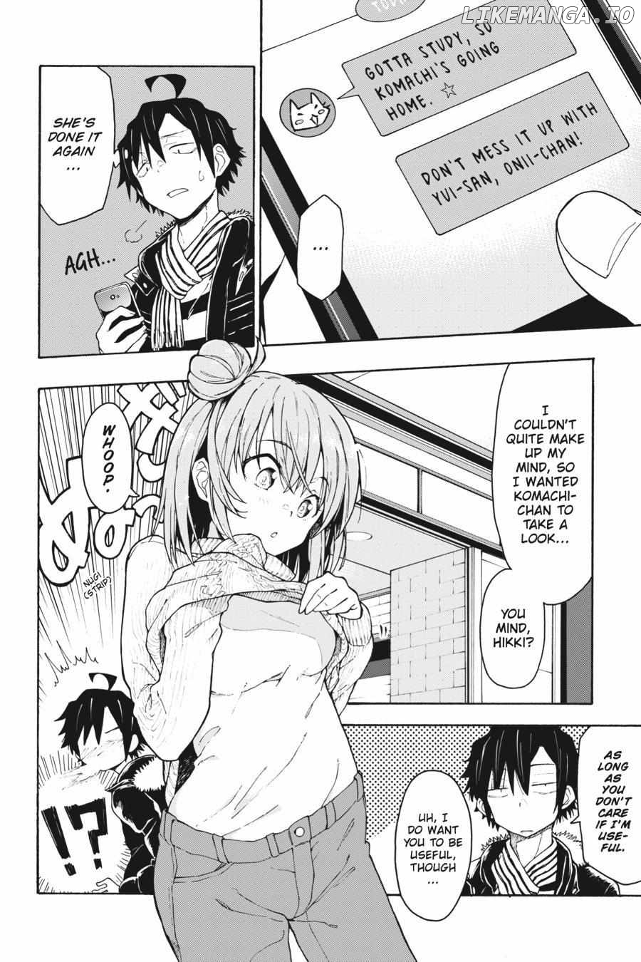 Yahari Ore no Seishun Love Come wa Machigatteiru @comic Chapter 74 - page 6