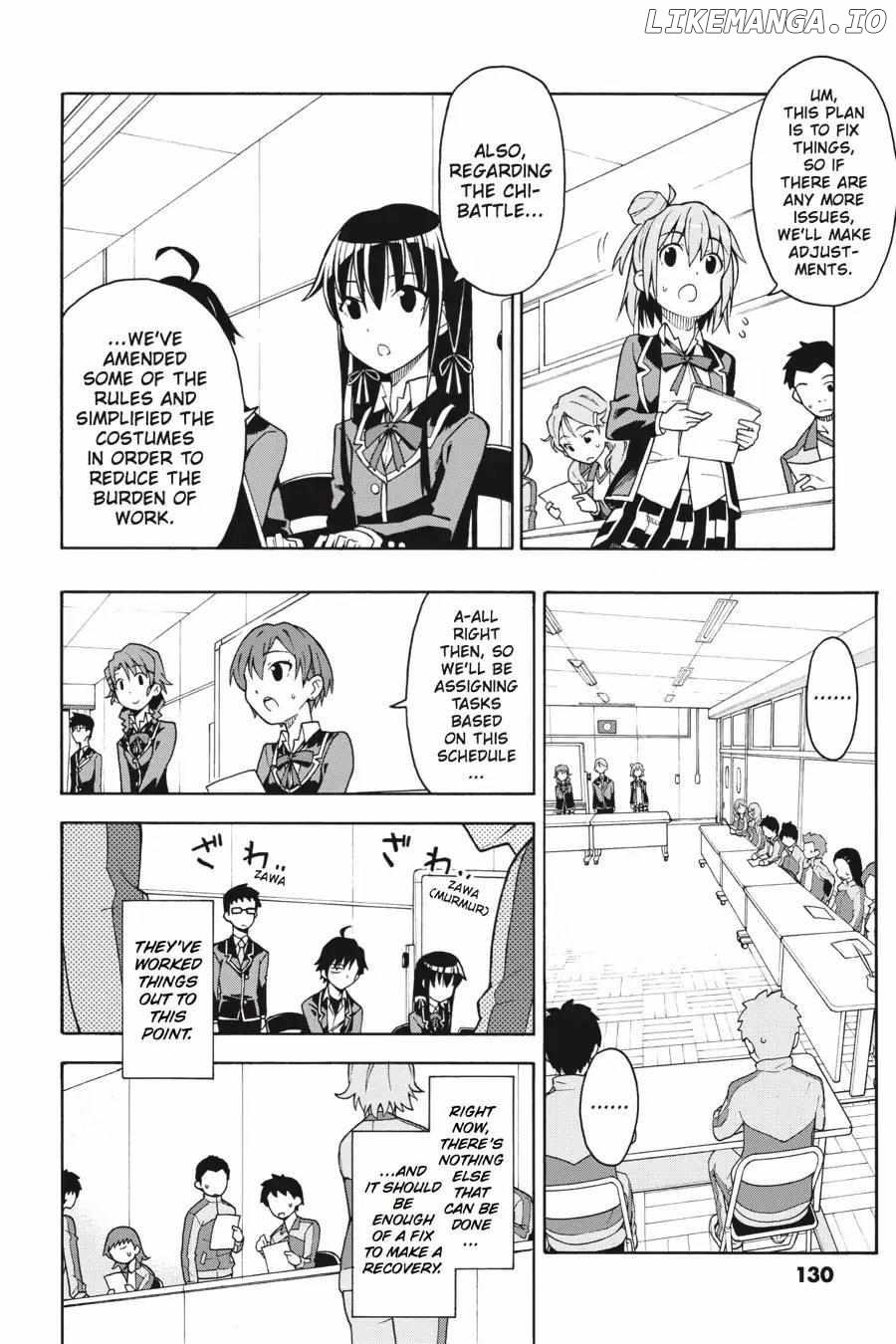 Yahari Ore no Seishun Love Come wa Machigatteiru @comic Chapter 46 - page 14