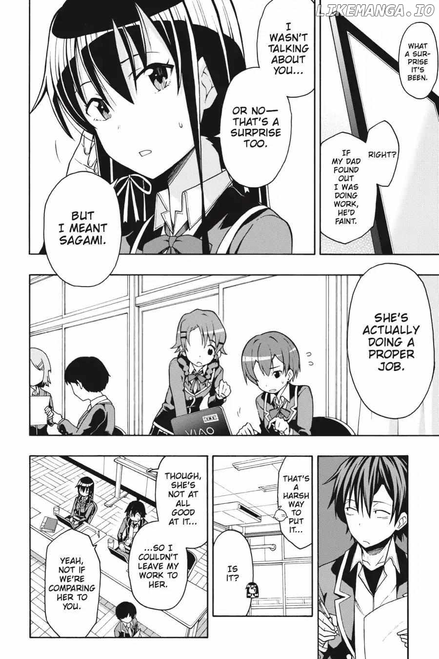 Yahari Ore no Seishun Love Come wa Machigatteiru @comic Chapter 46 - page 16