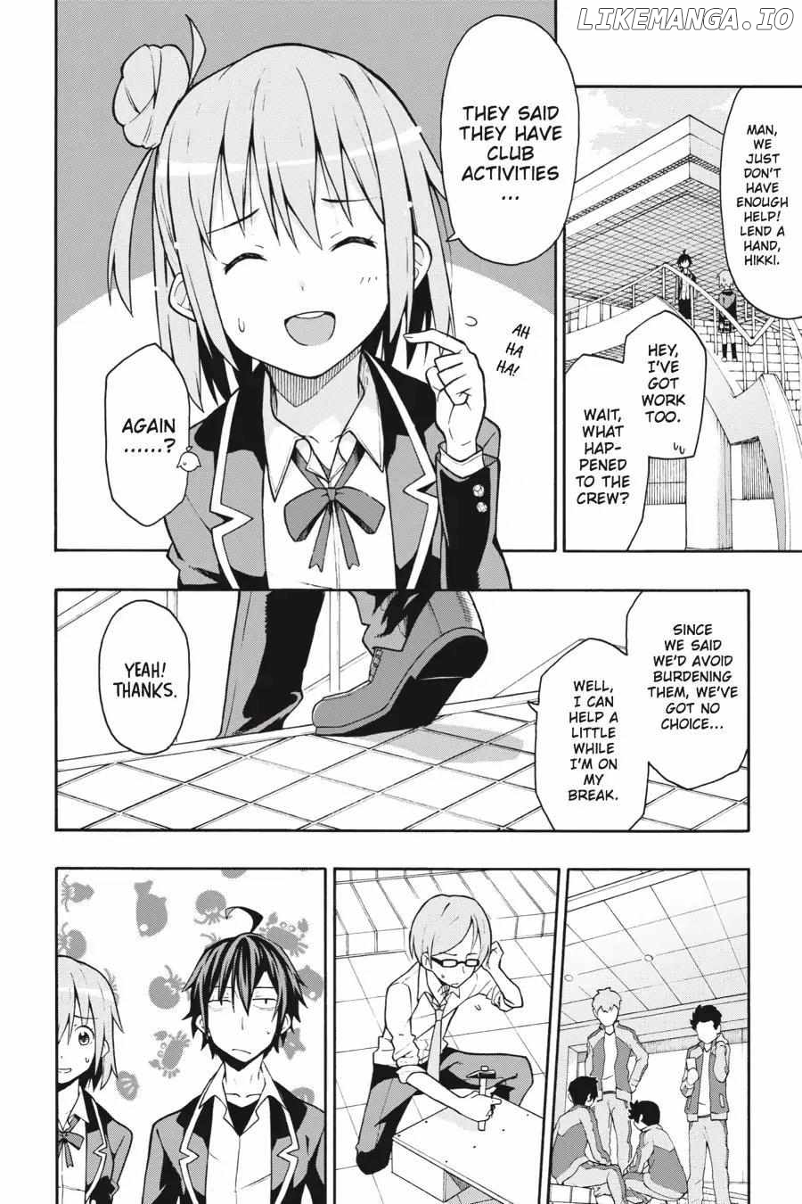 Yahari Ore no Seishun Love Come wa Machigatteiru @comic Chapter 46 - page 18