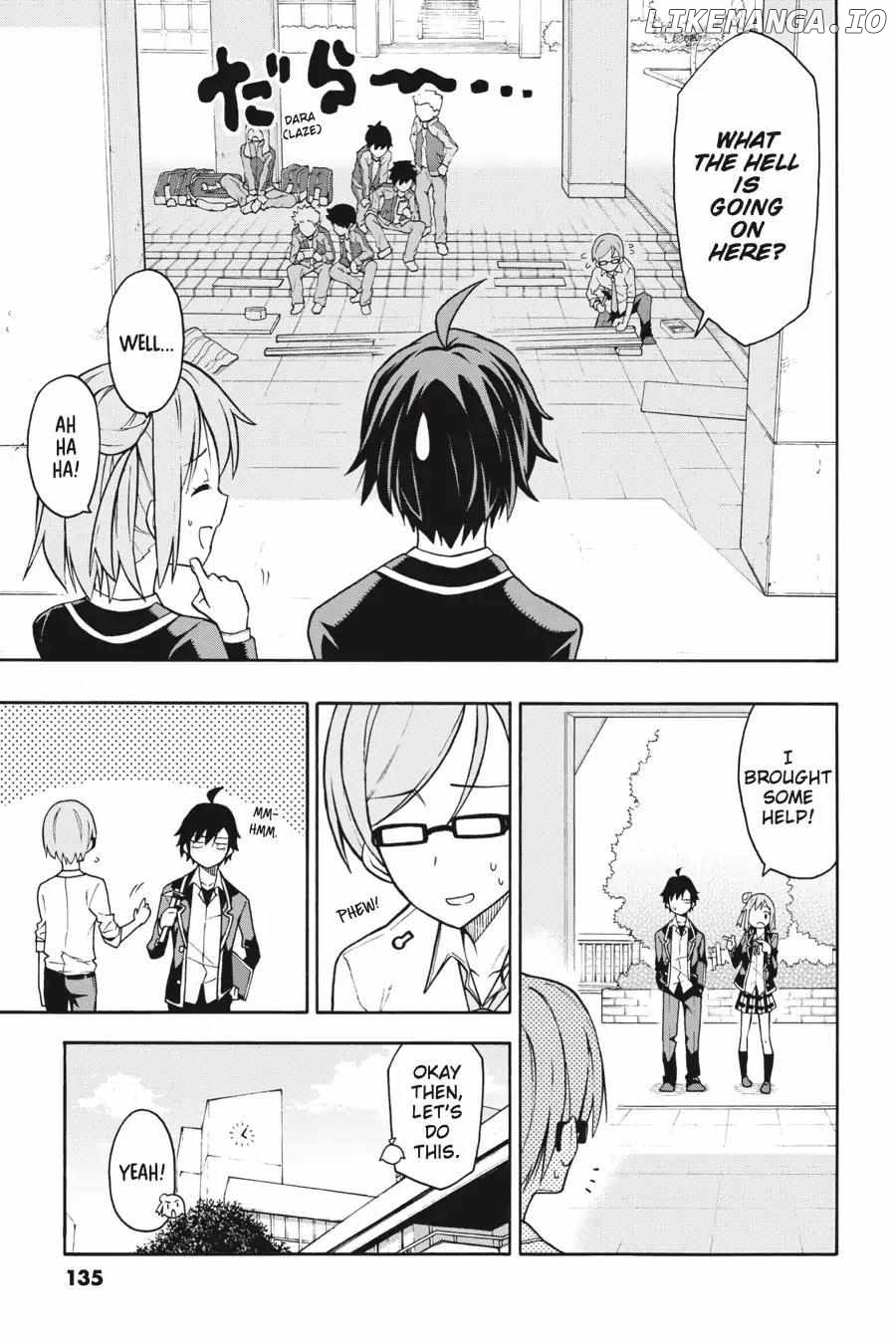 Yahari Ore no Seishun Love Come wa Machigatteiru @comic Chapter 46 - page 19