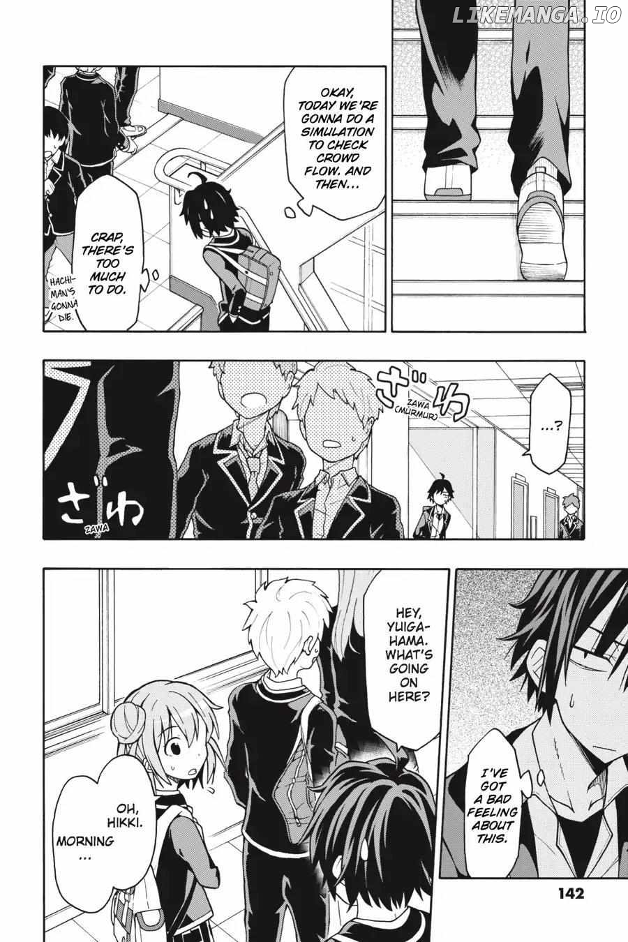 Yahari Ore no Seishun Love Come wa Machigatteiru @comic Chapter 46 - page 26