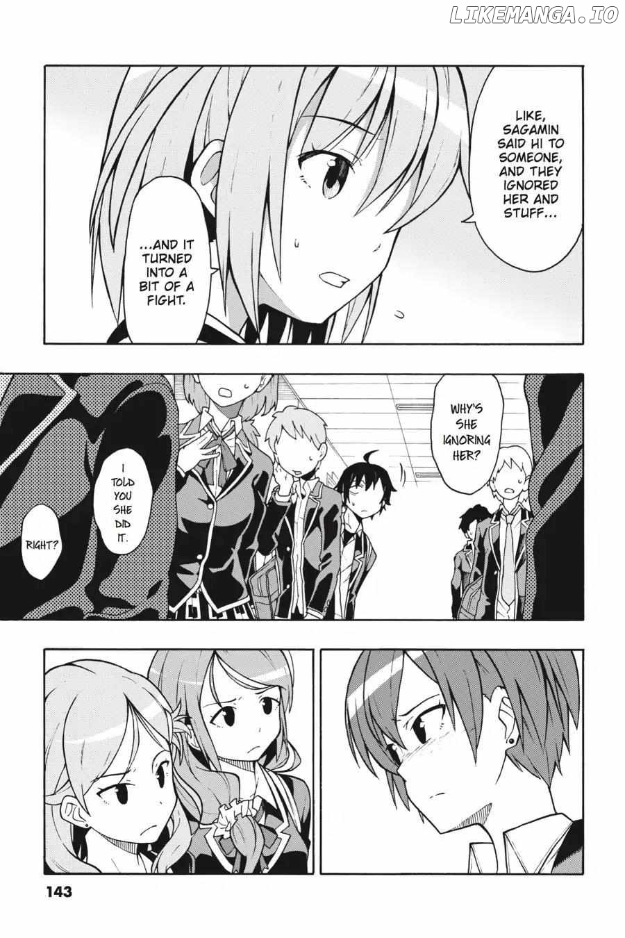 Yahari Ore no Seishun Love Come wa Machigatteiru @comic Chapter 46 - page 27