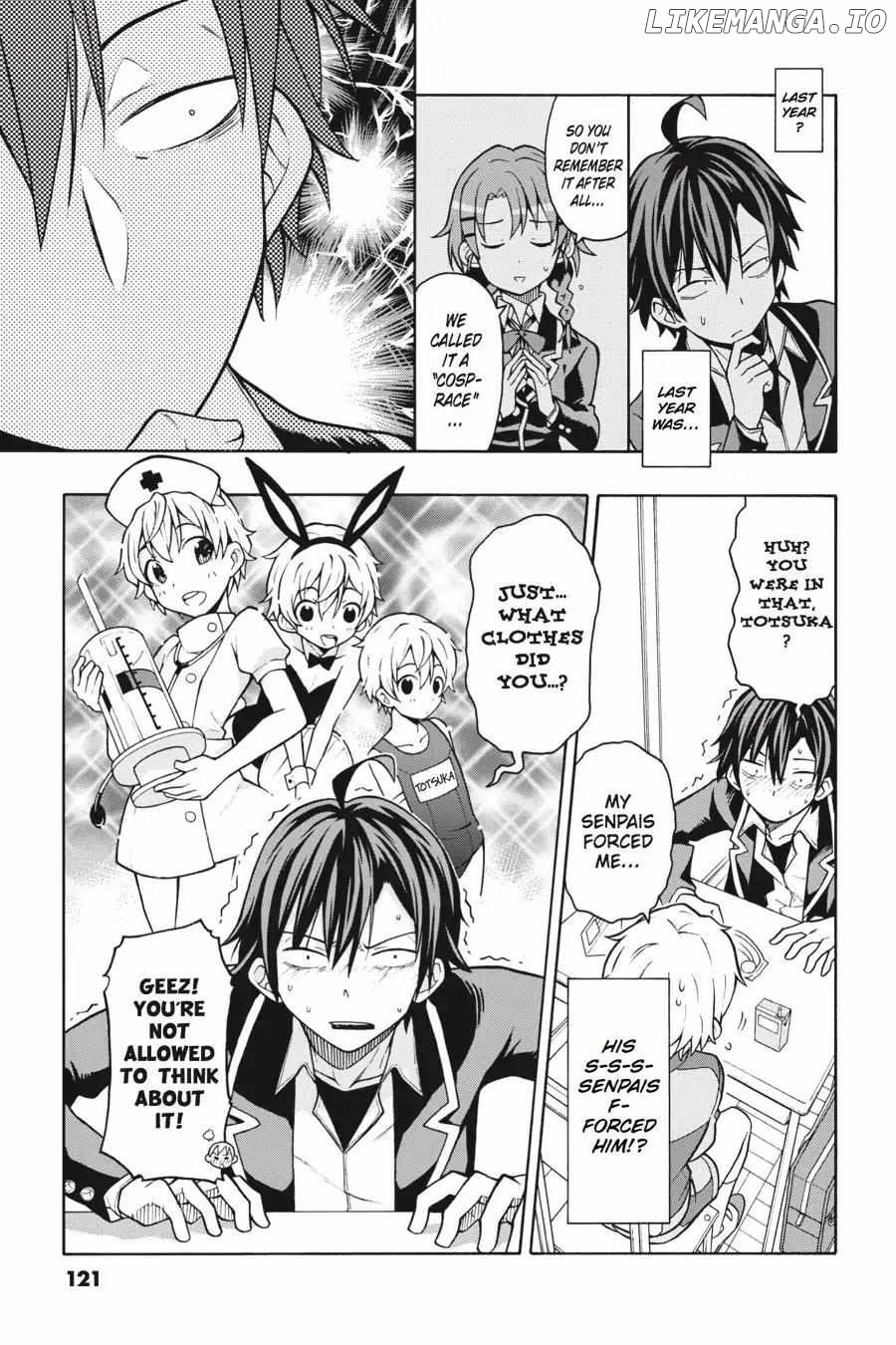Yahari Ore no Seishun Love Come wa Machigatteiru @comic Chapter 46 - page 5