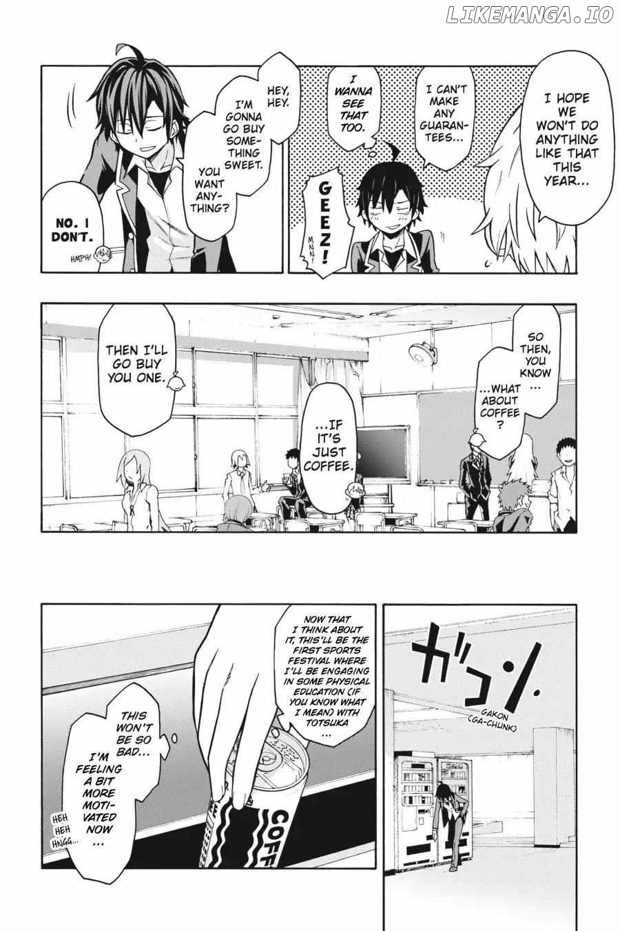 Yahari Ore no Seishun Love Come wa Machigatteiru @comic Chapter 46 - page 6