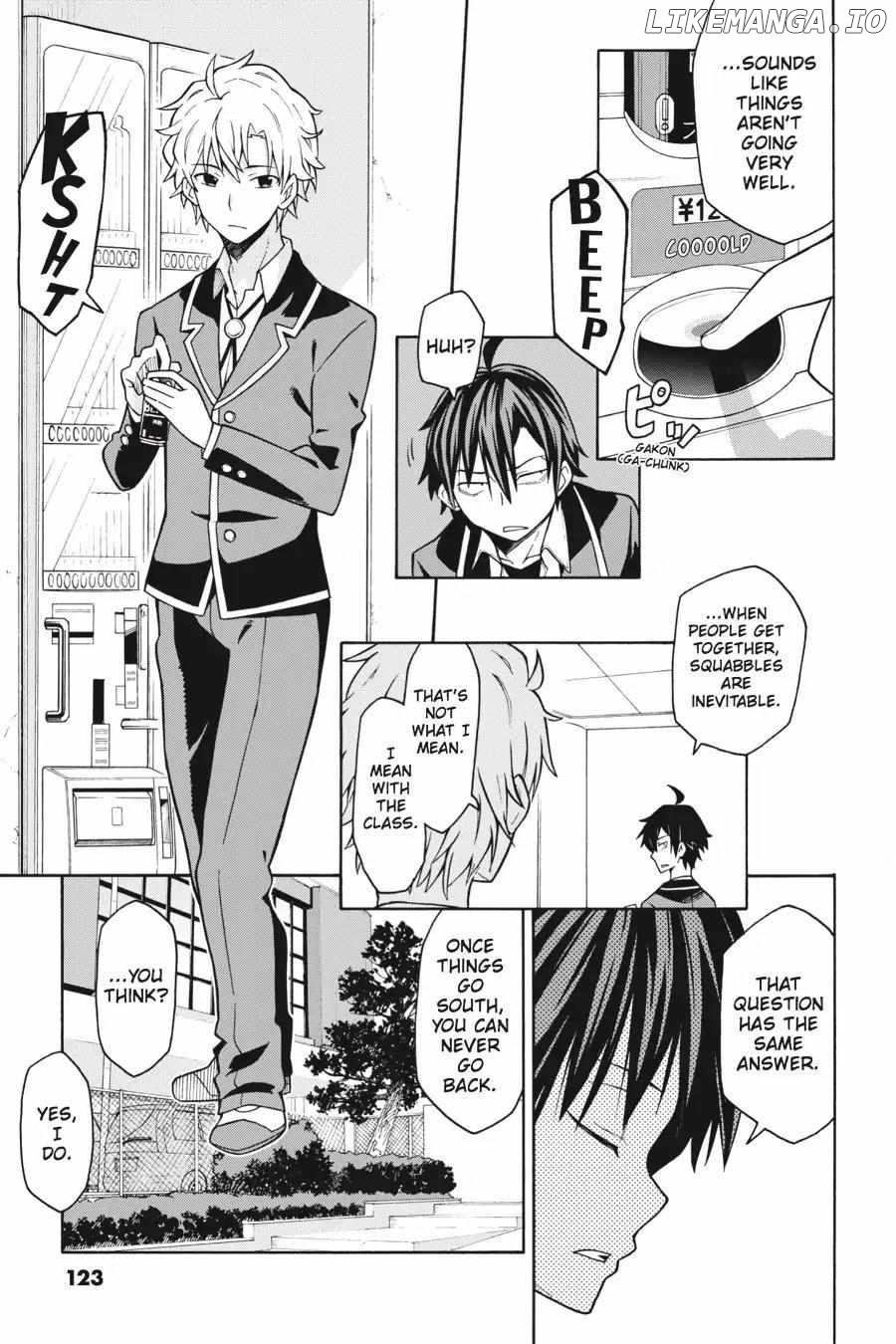 Yahari Ore no Seishun Love Come wa Machigatteiru @comic Chapter 46 - page 7