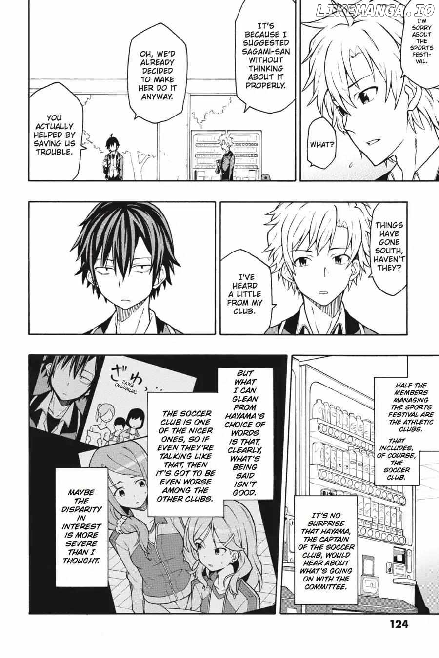 Yahari Ore no Seishun Love Come wa Machigatteiru @comic Chapter 46 - page 8
