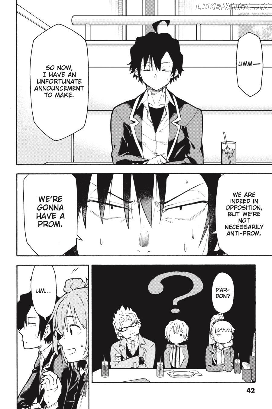 Yahari Ore no Seishun Love Come wa Machigatteiru @comic Chapter 98 - page 12