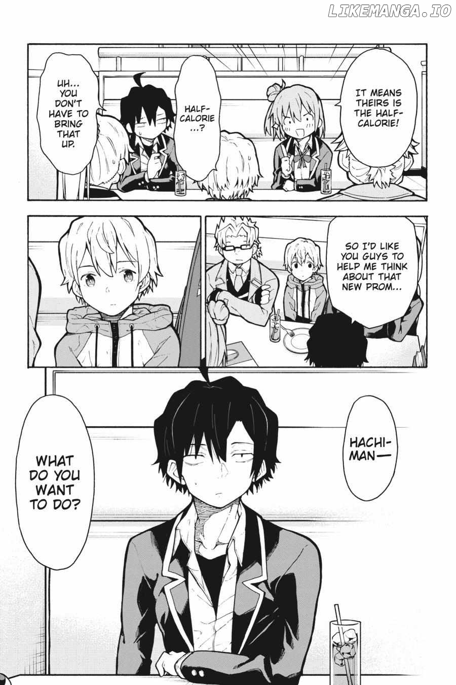 Yahari Ore no Seishun Love Come wa Machigatteiru @comic Chapter 98 - page 15