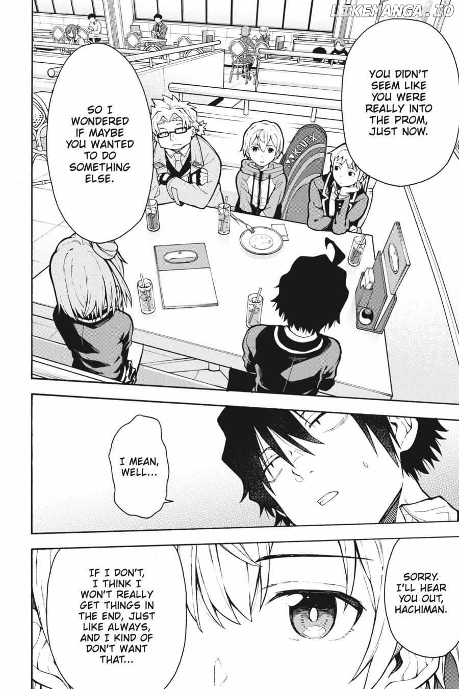 Yahari Ore no Seishun Love Come wa Machigatteiru @comic Chapter 98 - page 16