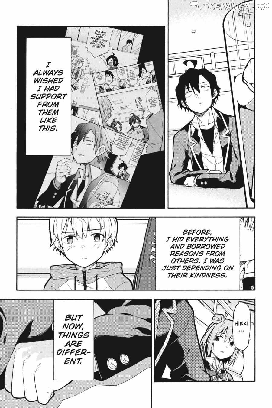 Yahari Ore no Seishun Love Come wa Machigatteiru @comic Chapter 98 - page 17