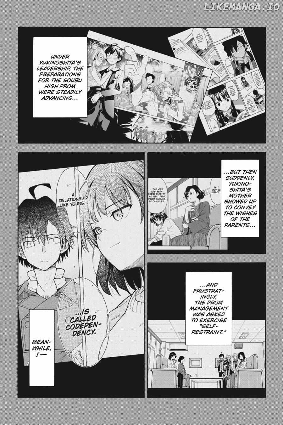 Yahari Ore no Seishun Love Come wa Machigatteiru @comic Chapter 98 - page 2