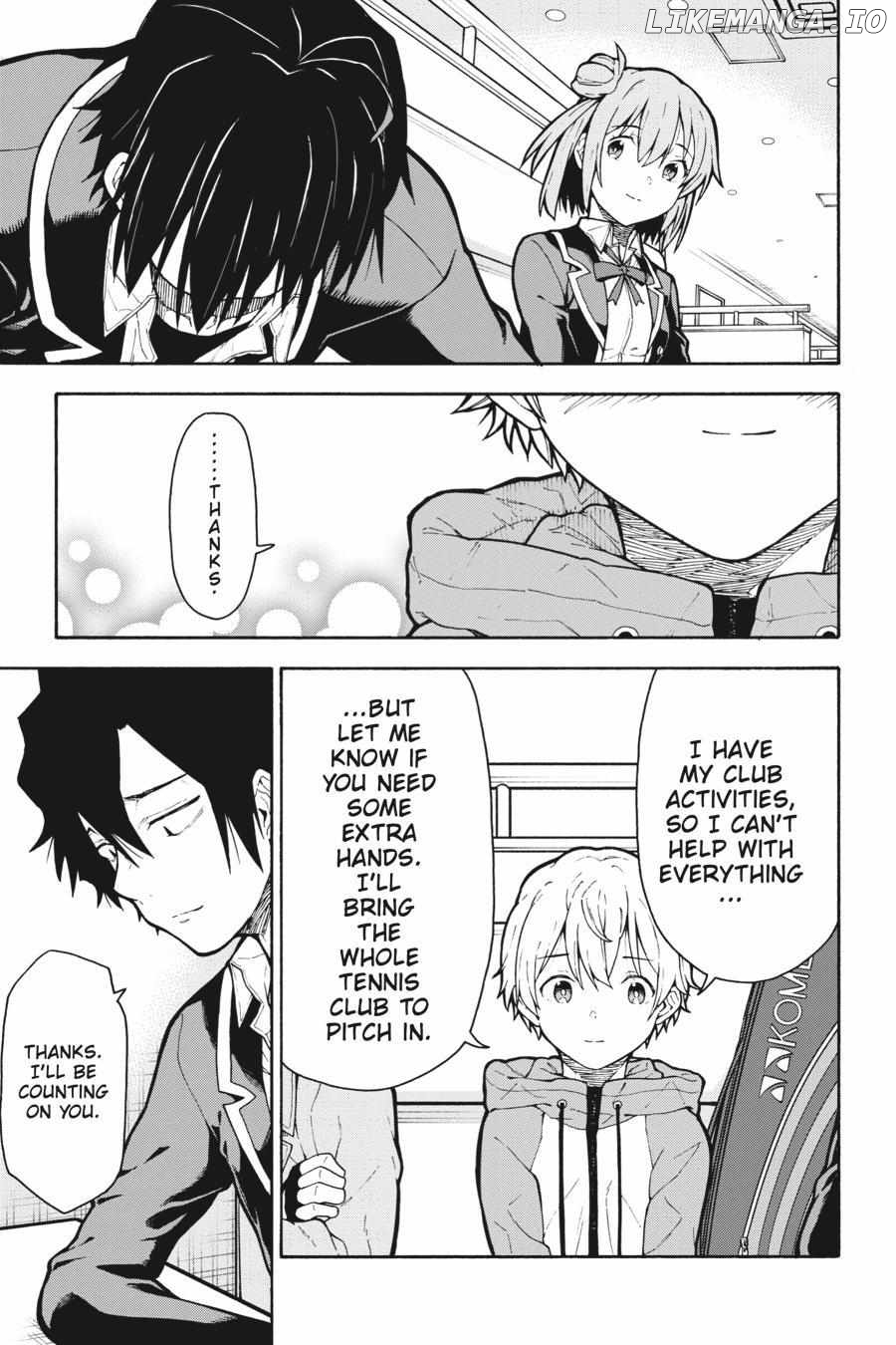 Yahari Ore no Seishun Love Come wa Machigatteiru @comic Chapter 98 - page 21