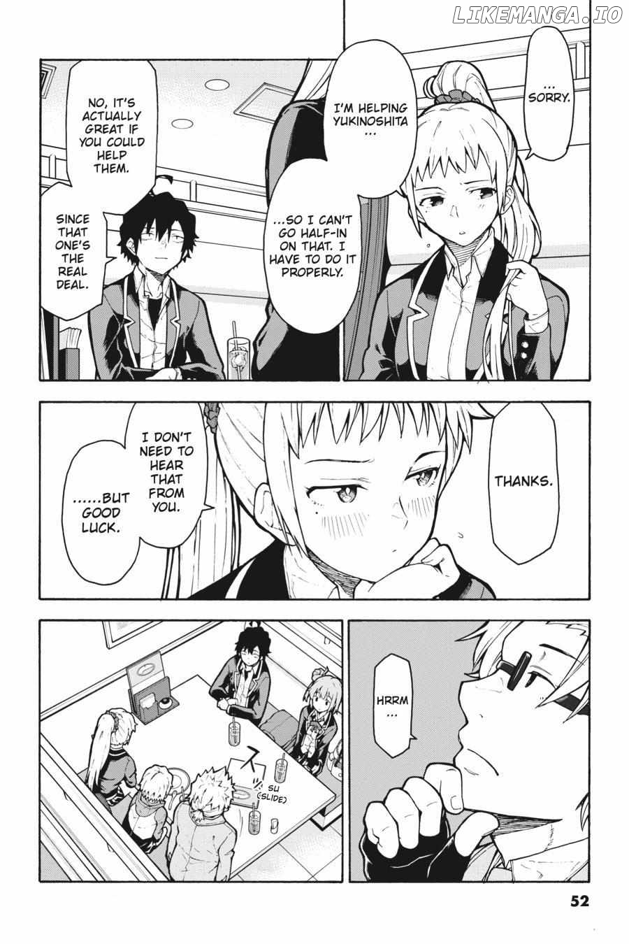 Yahari Ore no Seishun Love Come wa Machigatteiru @comic Chapter 98 - page 22