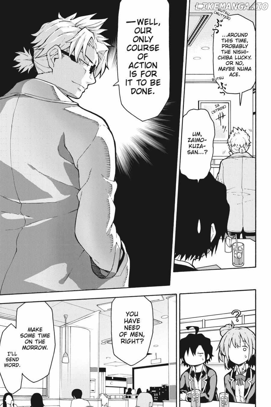 Yahari Ore no Seishun Love Come wa Machigatteiru @comic Chapter 98 - page 23