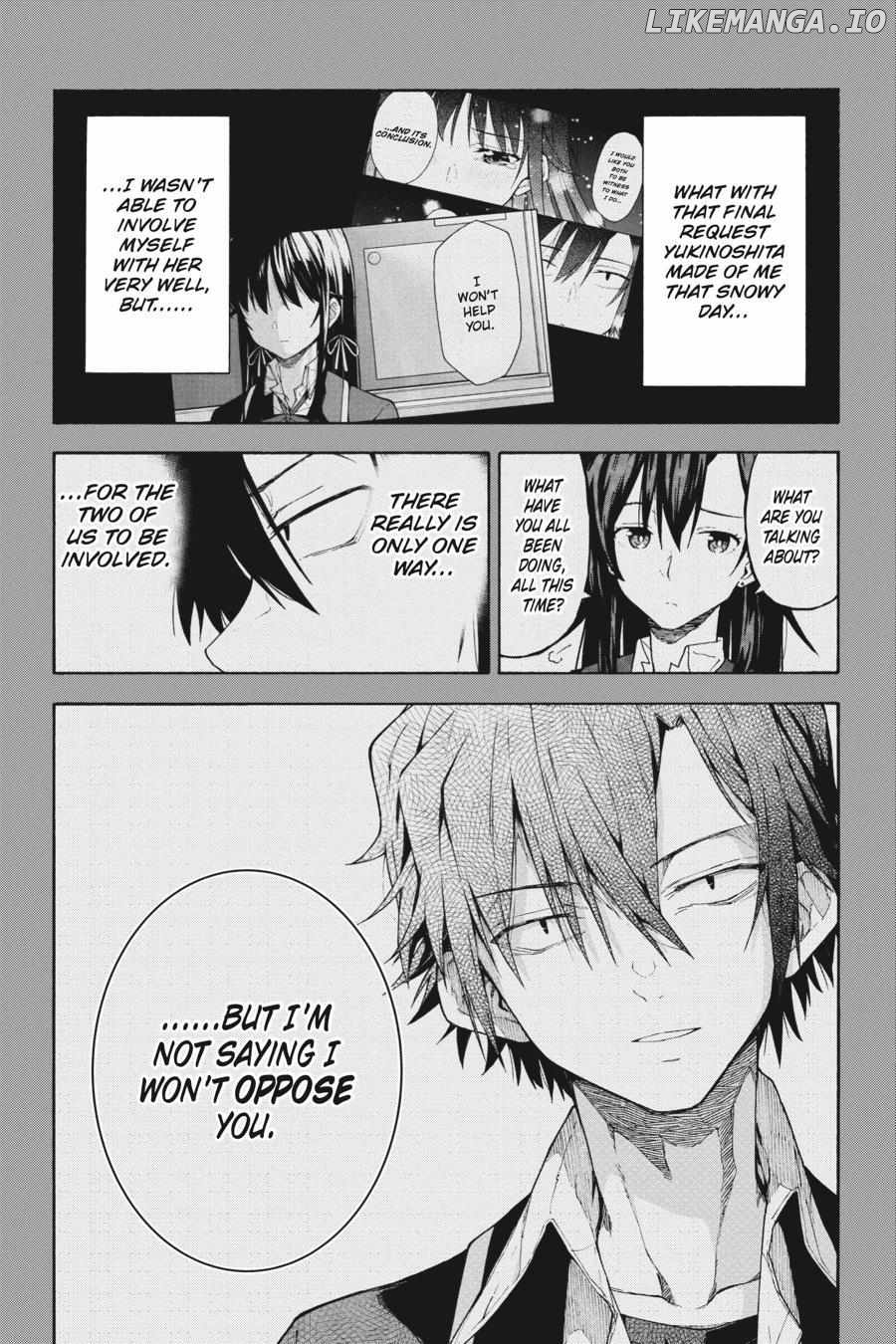 Yahari Ore no Seishun Love Come wa Machigatteiru @comic Chapter 98 - page 3