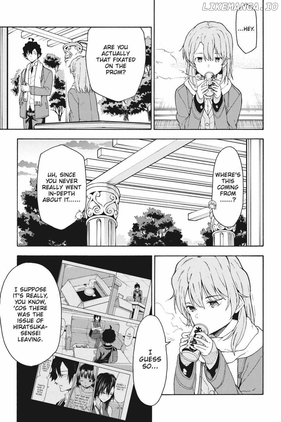 Yahari Ore no Seishun Love Come wa Machigatteiru @comic Chapter 97 - page 12