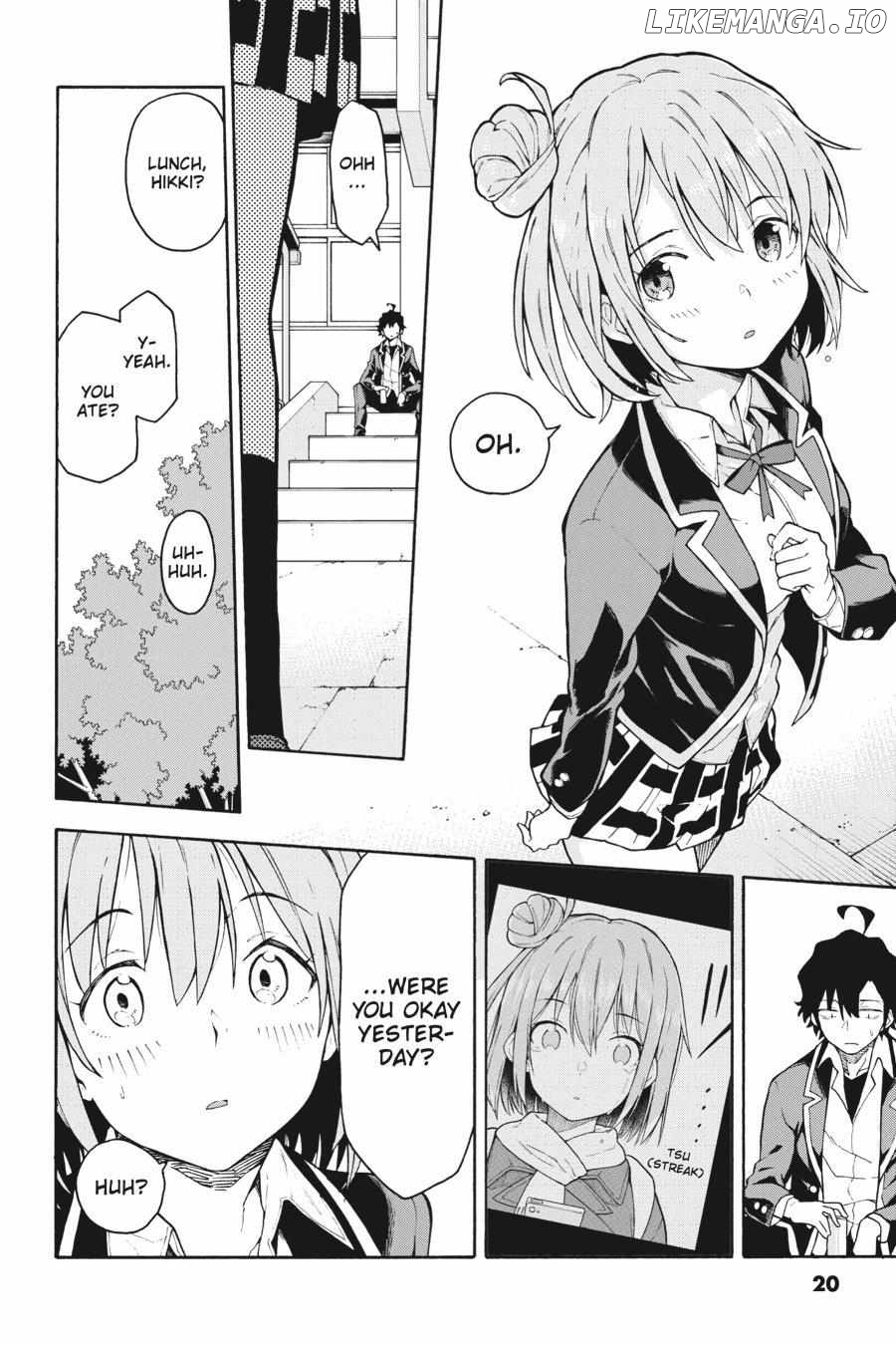 Yahari Ore no Seishun Love Come wa Machigatteiru @comic Chapter 97 - page 21
