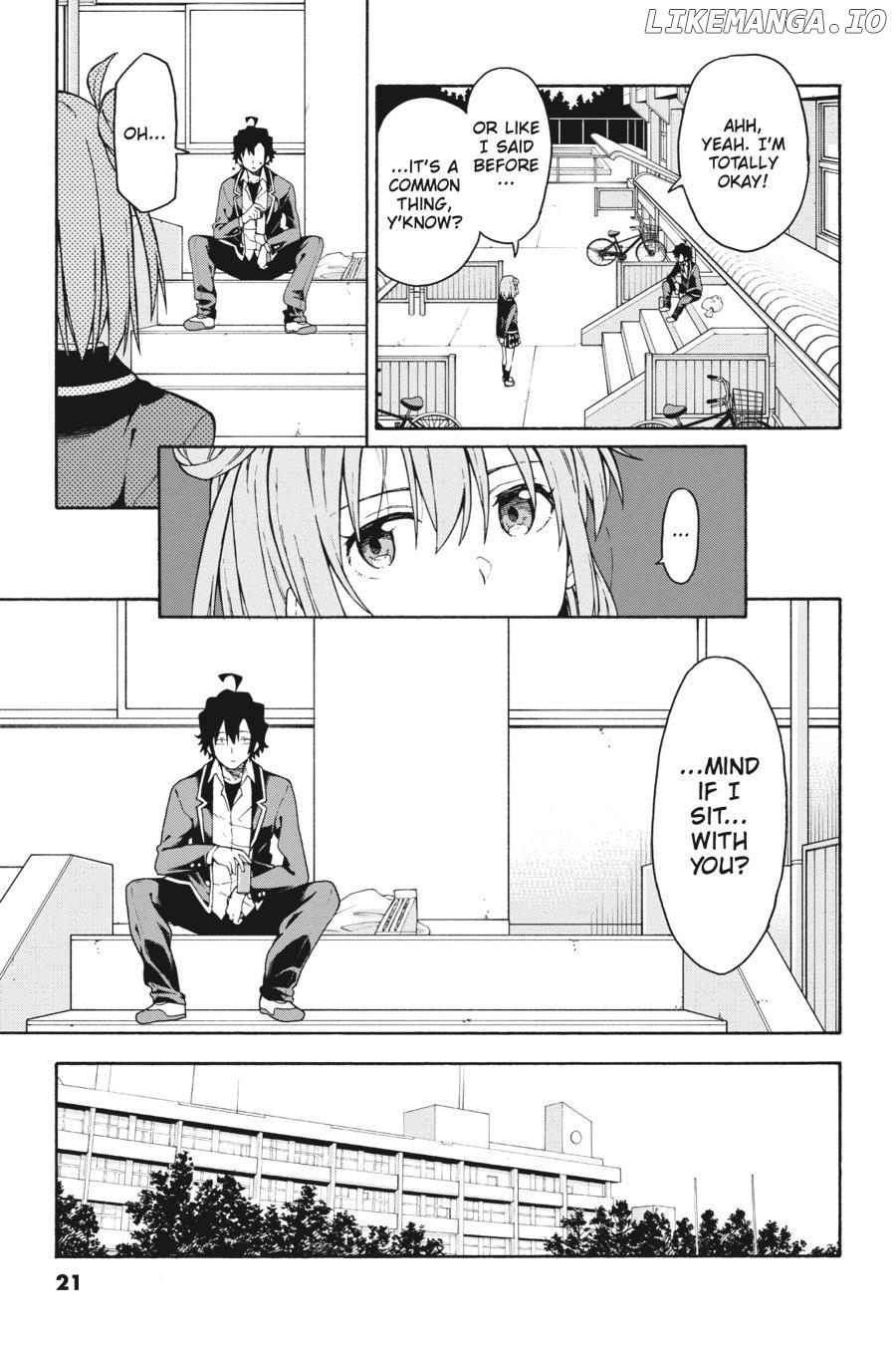 Yahari Ore no Seishun Love Come wa Machigatteiru @comic Chapter 97 - page 22