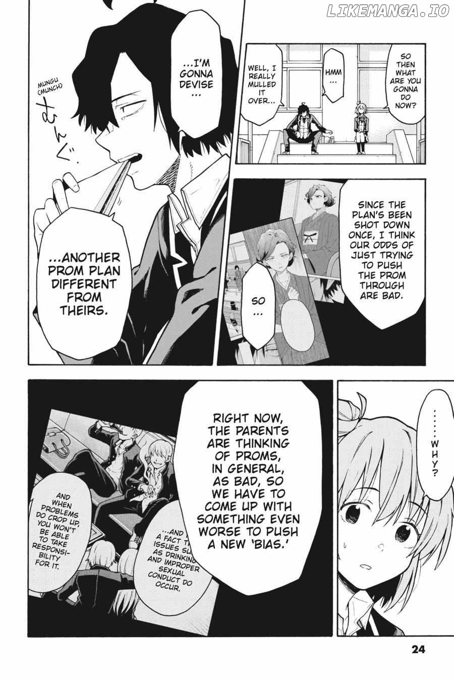 Yahari Ore no Seishun Love Come wa Machigatteiru @comic Chapter 97 - page 25