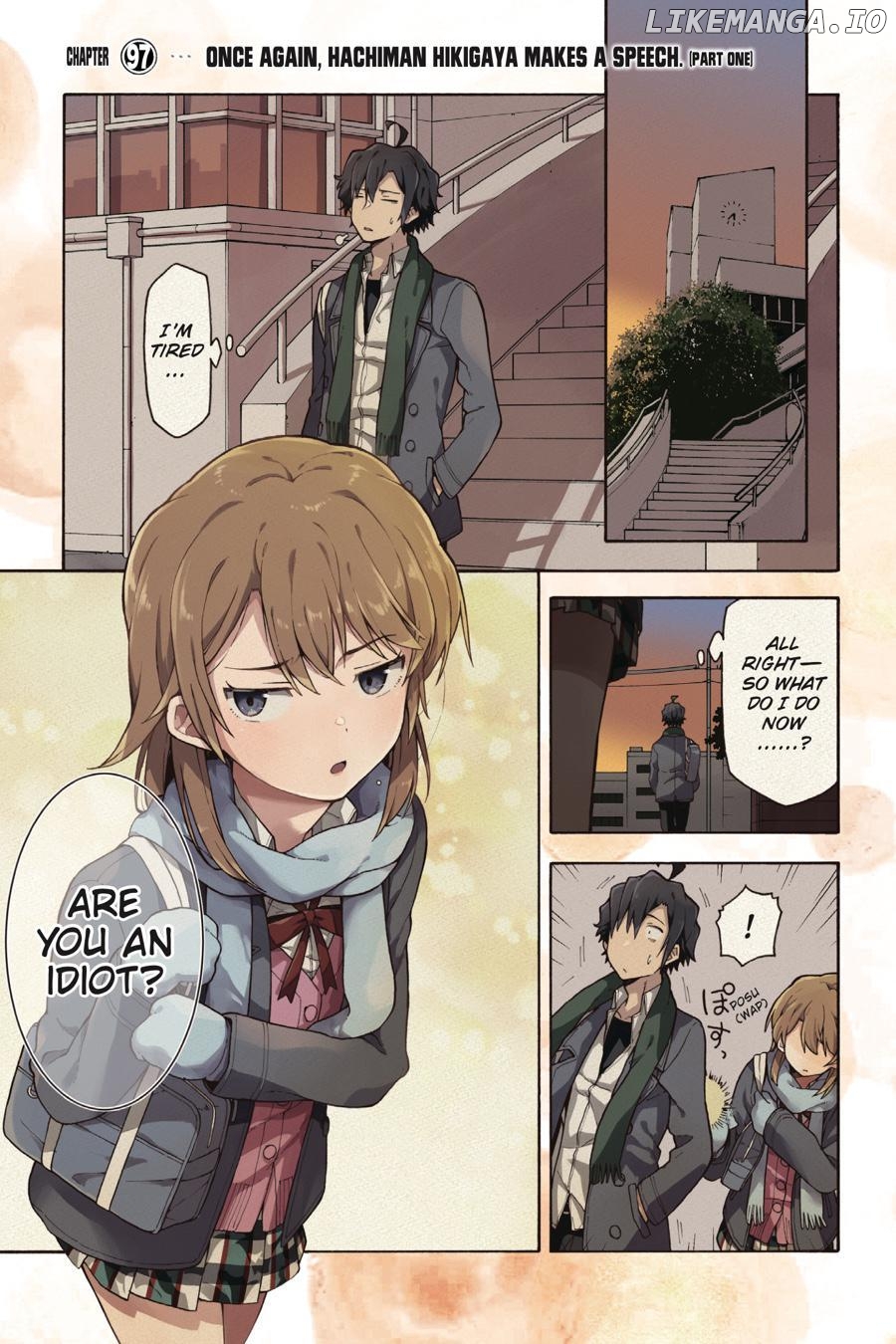Yahari Ore no Seishun Love Come wa Machigatteiru @comic Chapter 97 - page 3