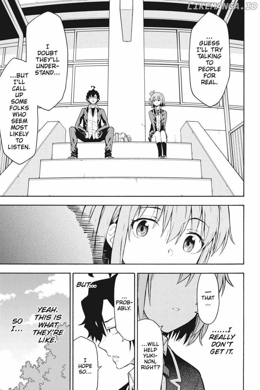 Yahari Ore no Seishun Love Come wa Machigatteiru @comic Chapter 97 - page 30