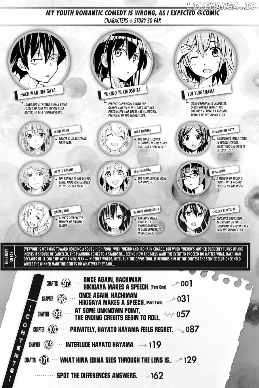 Yahari Ore no Seishun Love Come wa Machigatteiru @comic Chapter 97 - page 7