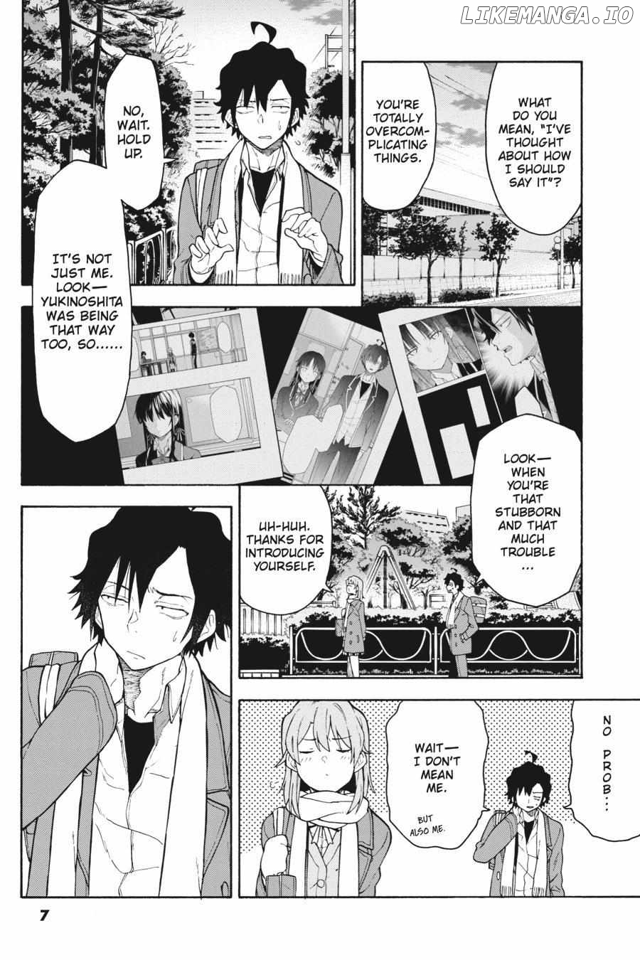 Yahari Ore no Seishun Love Come wa Machigatteiru @comic Chapter 97 - page 8