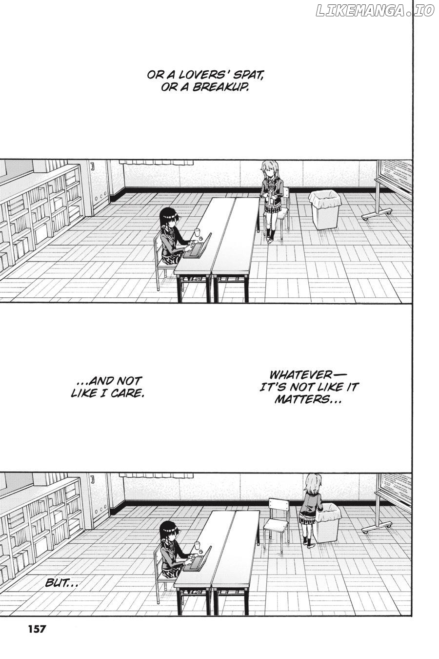 Yahari Ore no Seishun Love Come wa Machigatteiru @comic Chapter 96.5 - page 3