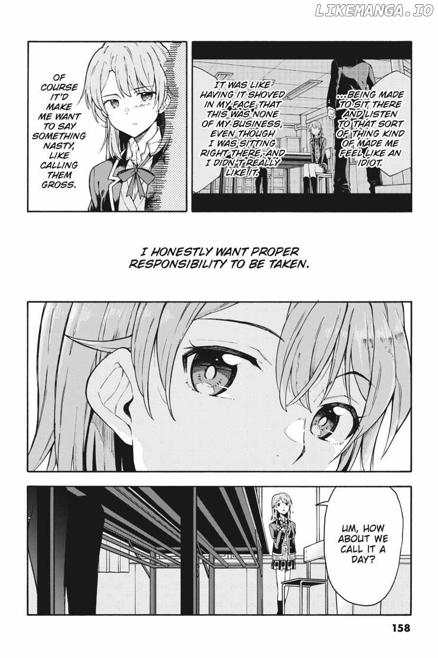 Yahari Ore no Seishun Love Come wa Machigatteiru @comic Chapter 96.5 - page 4