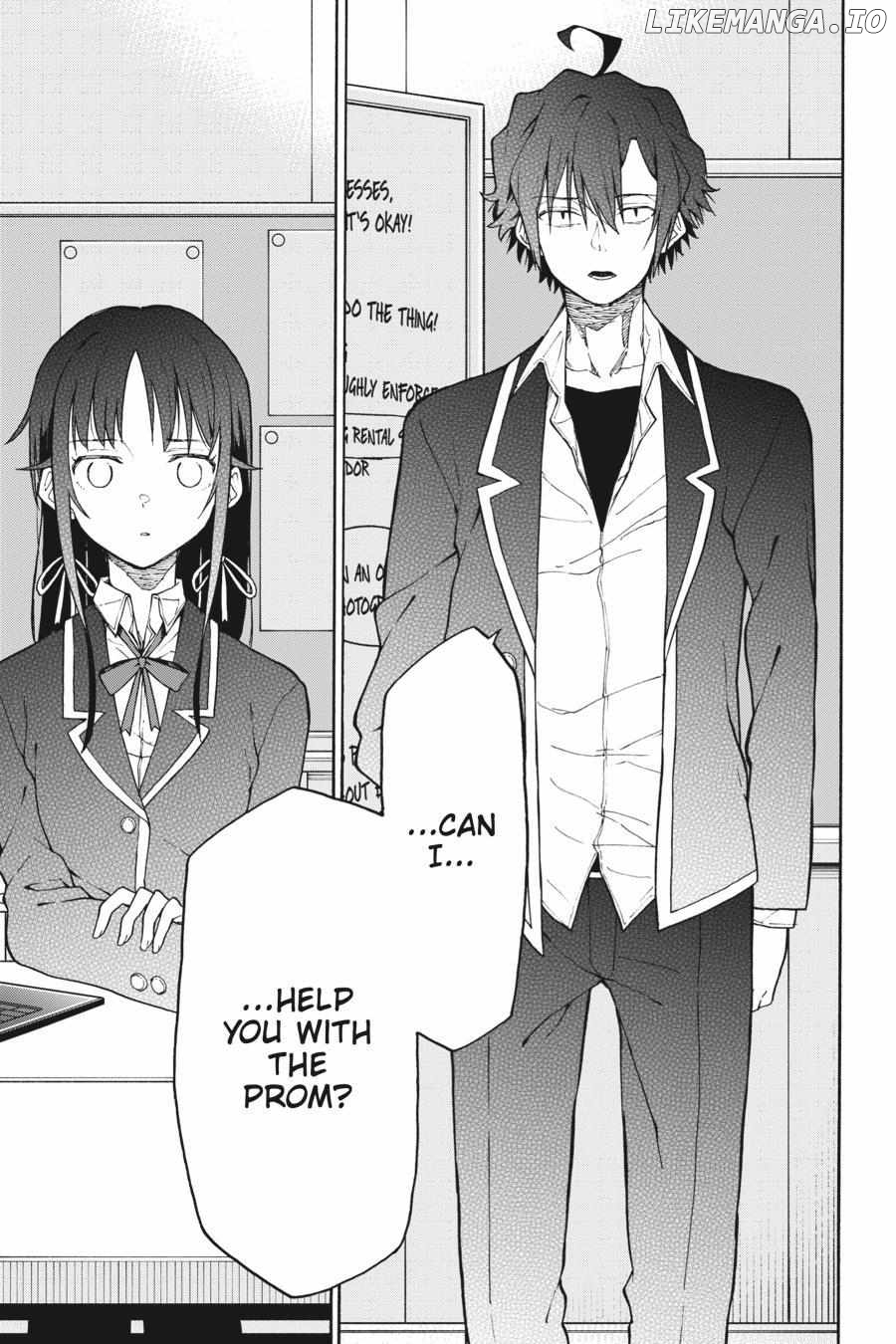 Yahari Ore no Seishun Love Come wa Machigatteiru @comic Chapter 96 - page 13