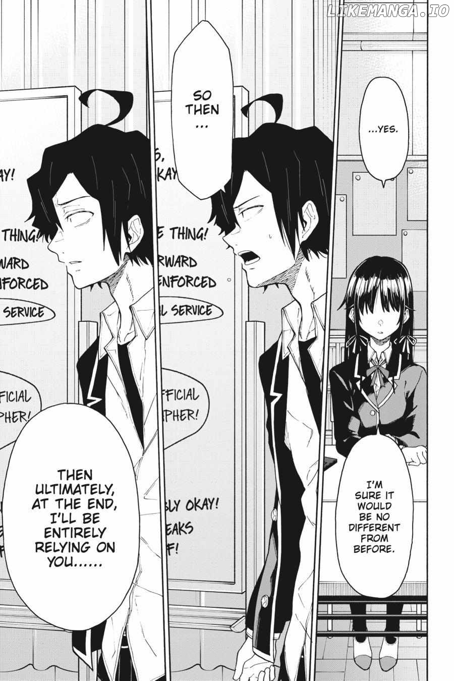 Yahari Ore no Seishun Love Come wa Machigatteiru @comic Chapter 96 - page 15