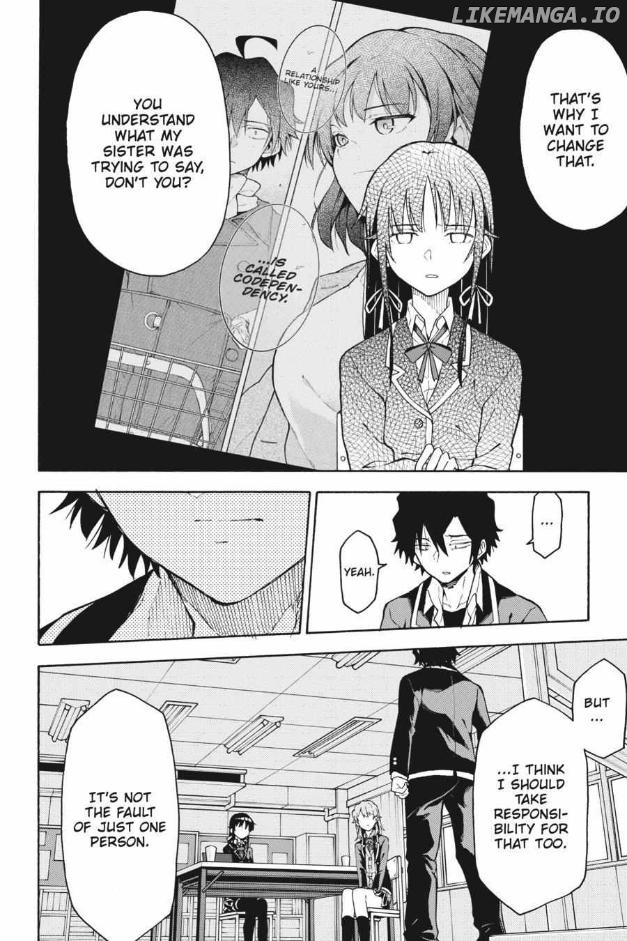 Yahari Ore no Seishun Love Come wa Machigatteiru @comic Chapter 96 - page 16