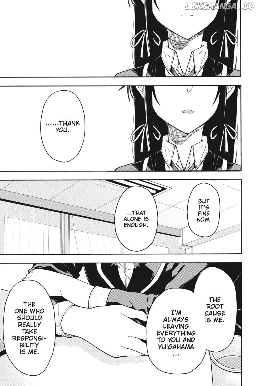 Yahari Ore no Seishun Love Come wa Machigatteiru @comic Chapter 96 - page 19