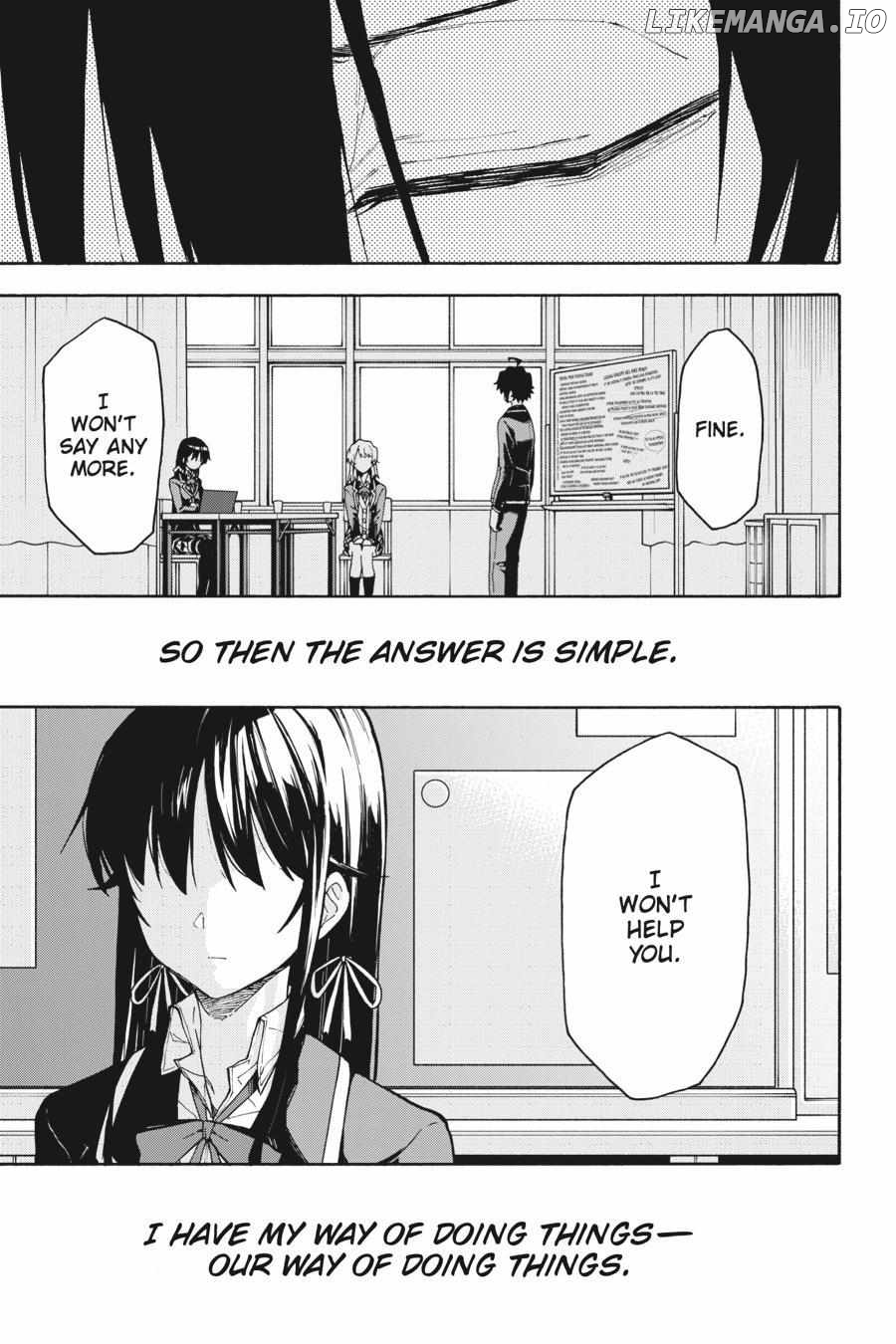 Yahari Ore no Seishun Love Come wa Machigatteiru @comic Chapter 96 - page 21