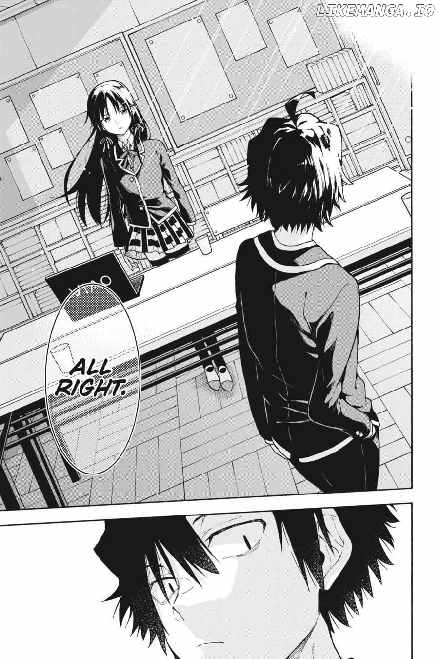 Yahari Ore no Seishun Love Come wa Machigatteiru @comic Chapter 96 - page 27