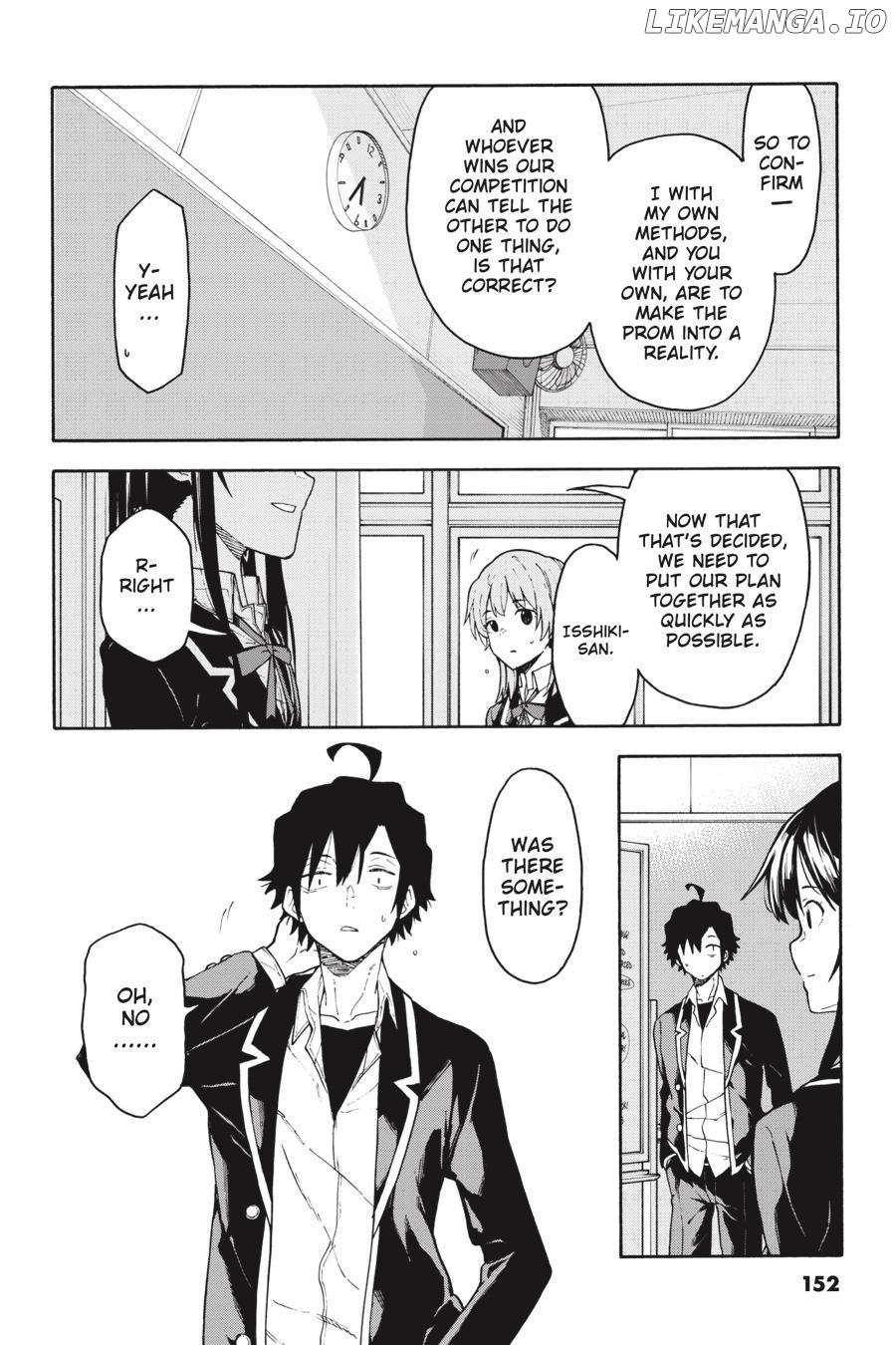 Yahari Ore no Seishun Love Come wa Machigatteiru @comic Chapter 96 - page 28