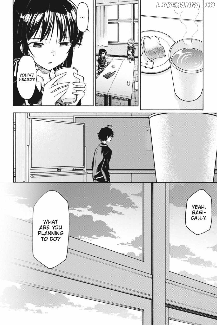 Yahari Ore no Seishun Love Come wa Machigatteiru @comic Chapter 96 - page 2