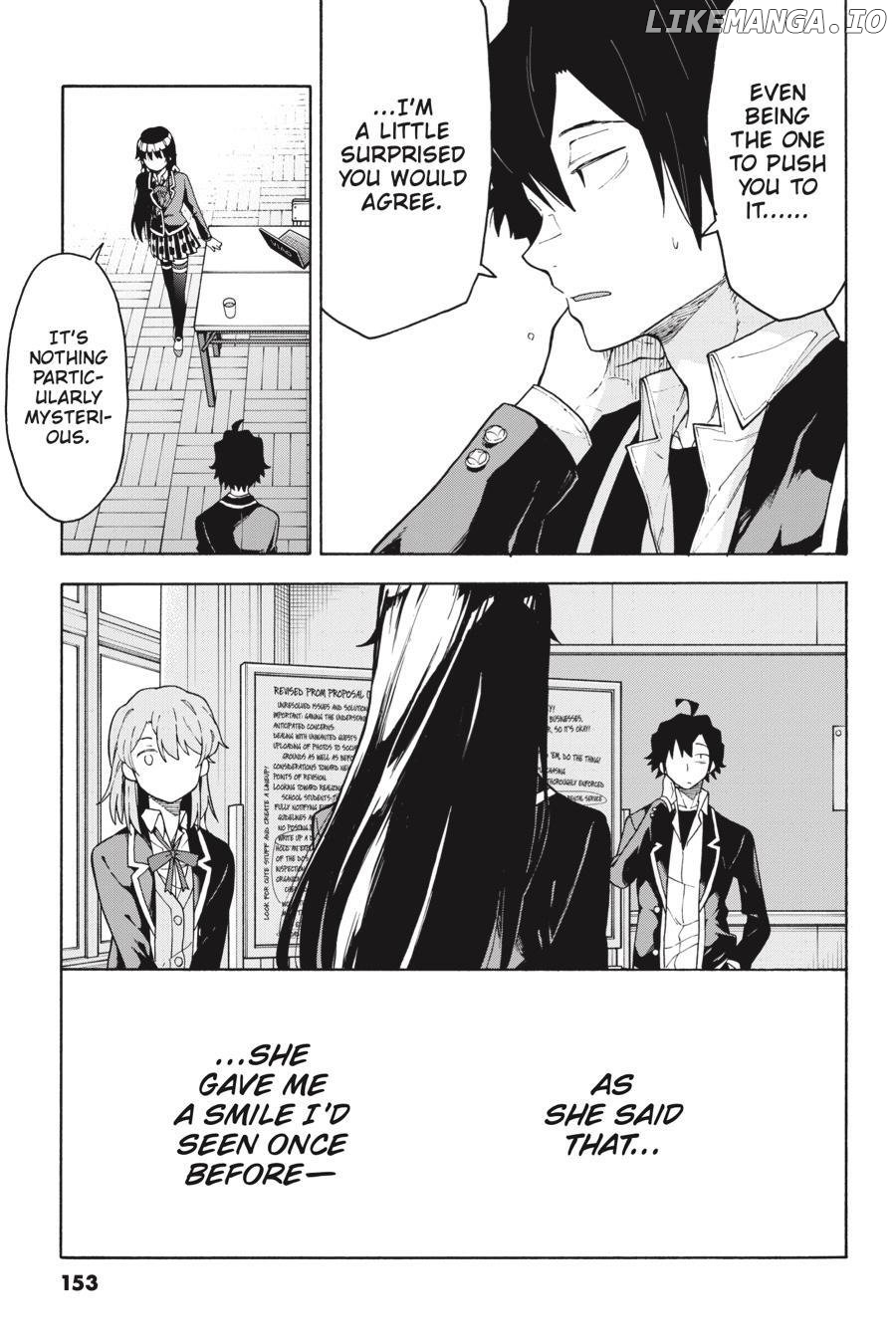 Yahari Ore no Seishun Love Come wa Machigatteiru @comic Chapter 96 - page 29