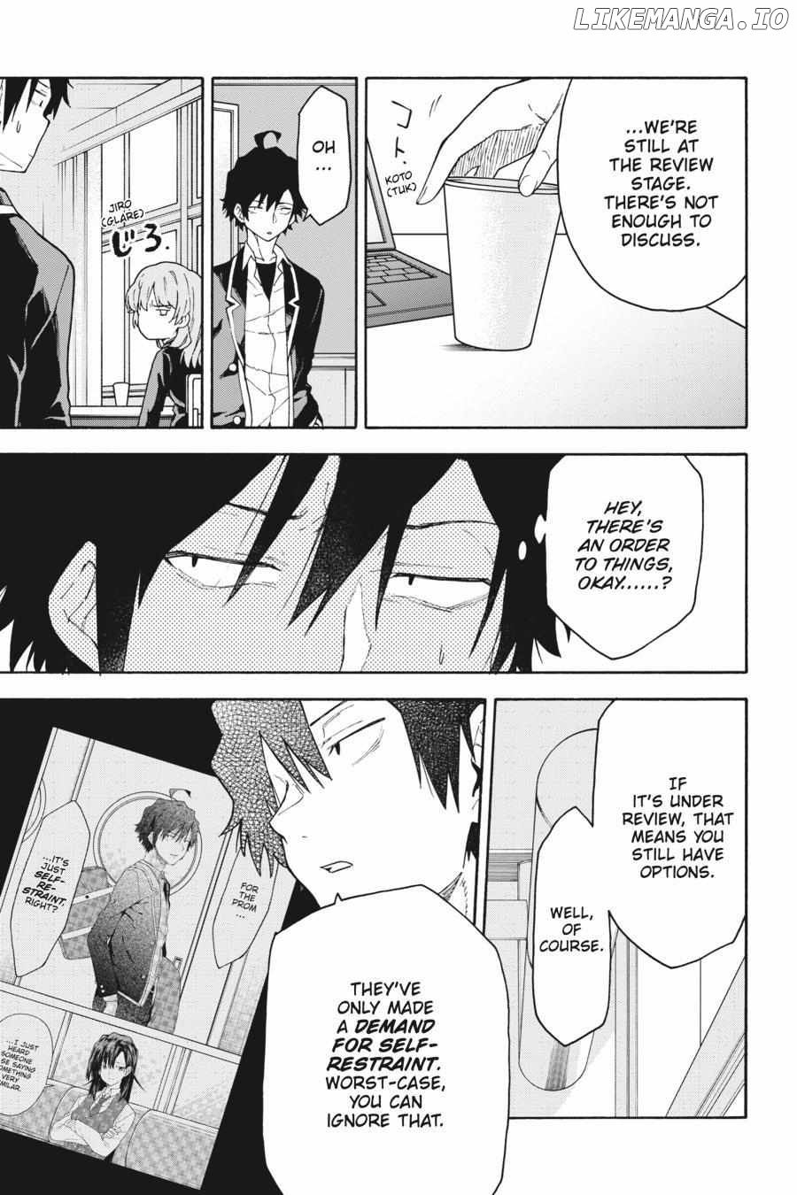 Yahari Ore no Seishun Love Come wa Machigatteiru @comic Chapter 96 - page 3