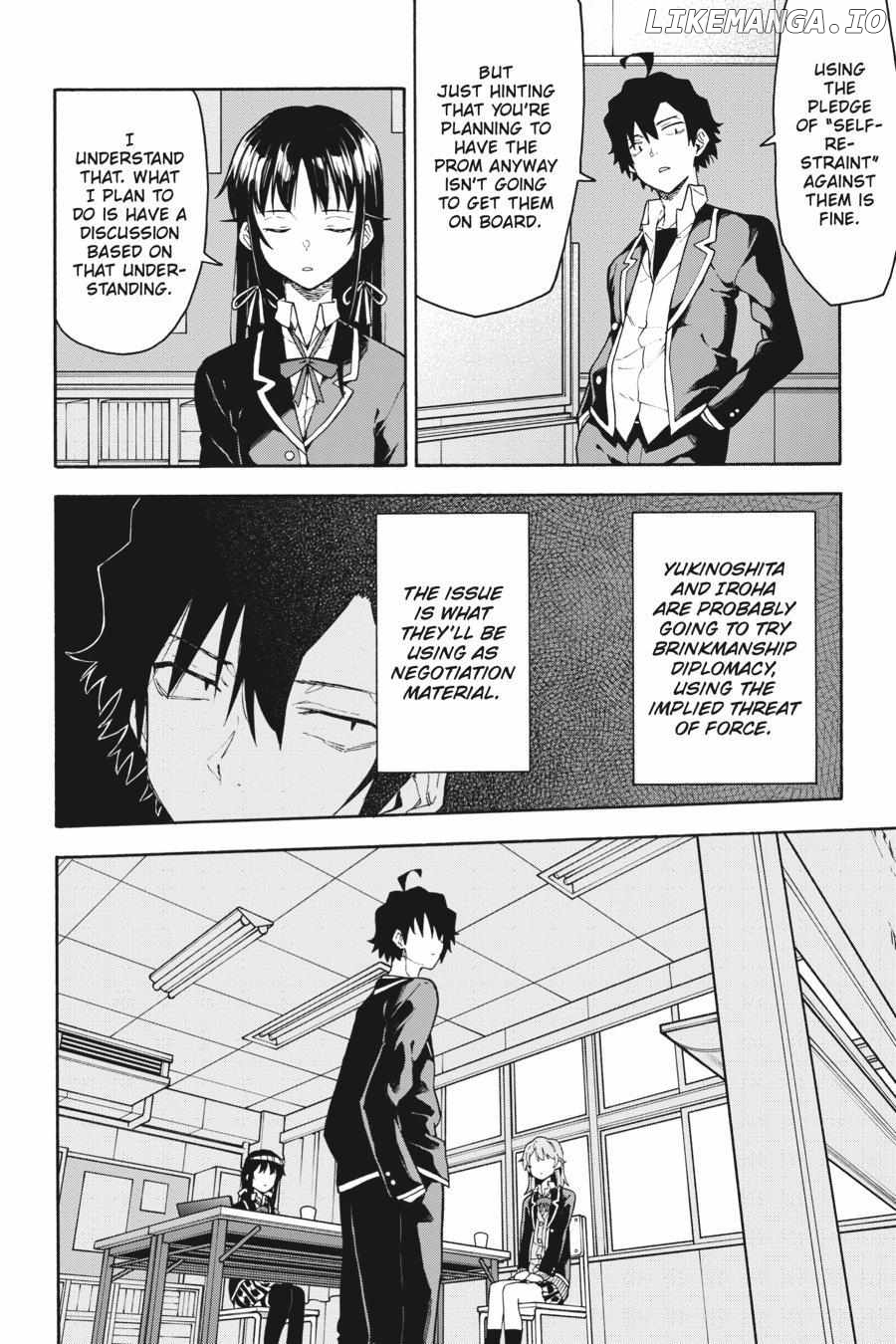 Yahari Ore no Seishun Love Come wa Machigatteiru @comic Chapter 96 - page 4